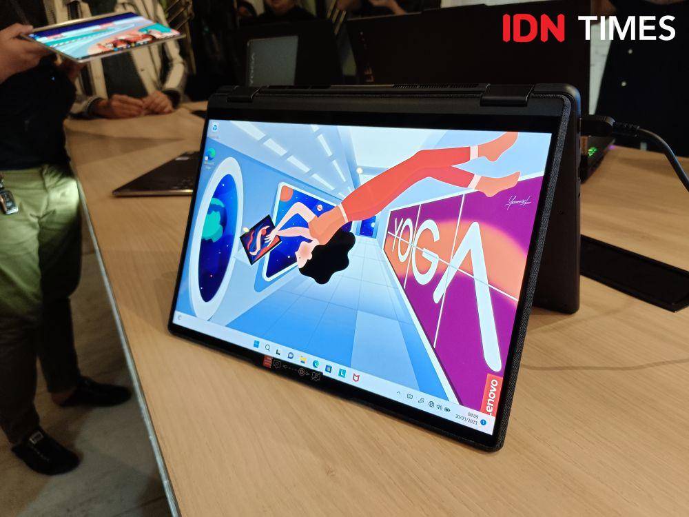 Lenovo Yoga 6 (dok. IDN Times/Fatkhur Rozi)