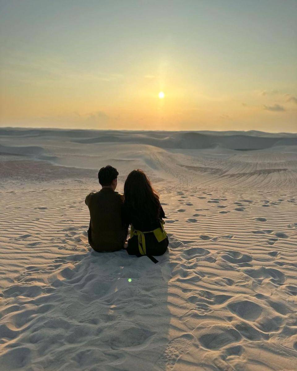 potret Belva Devara dan Sabrina Anggraini di Pulau Socotra (instagram.com/belvadevara)