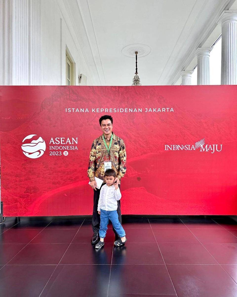 potret Baim Wong diundang ke Istana (instagram.com/baimwong)