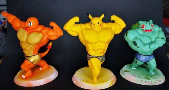 potret objek bertema Pokemon (reddit.com/user/jamaican_gal)