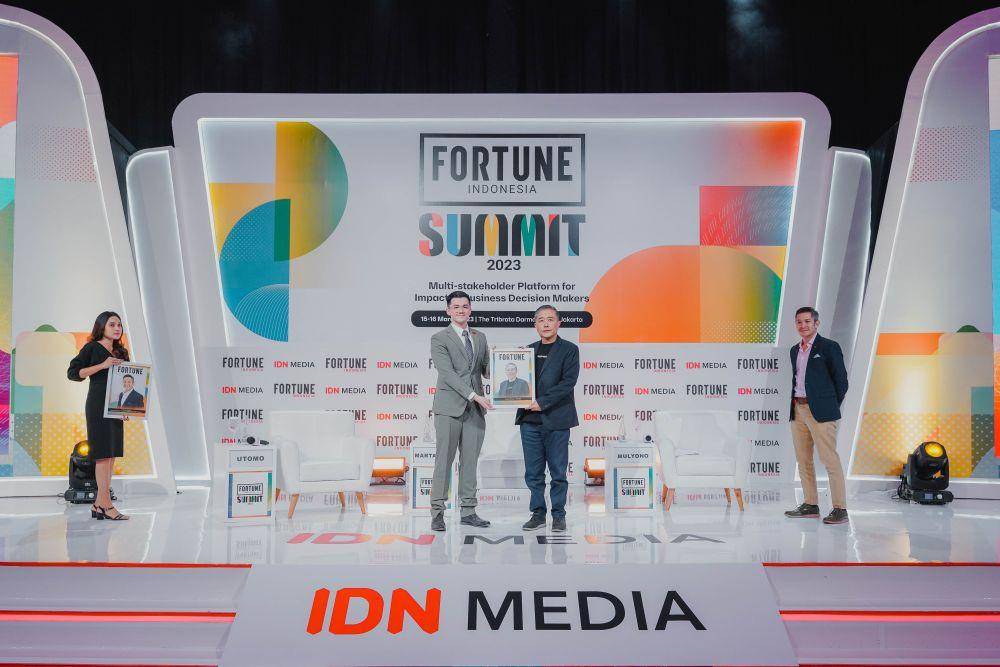 Kusumo Martanto, CEO & Co-Founder Blibli dalam acara FORTUNE Indonesia Summit 2023, Kamis (16/3/2023) (Dok. IDN Media)