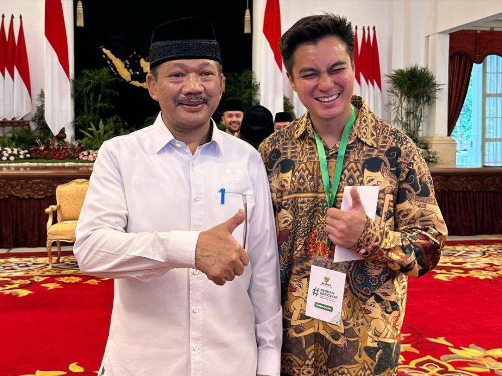 potret Baim Wong diundang ke Istana (instagram.com/baimwong)