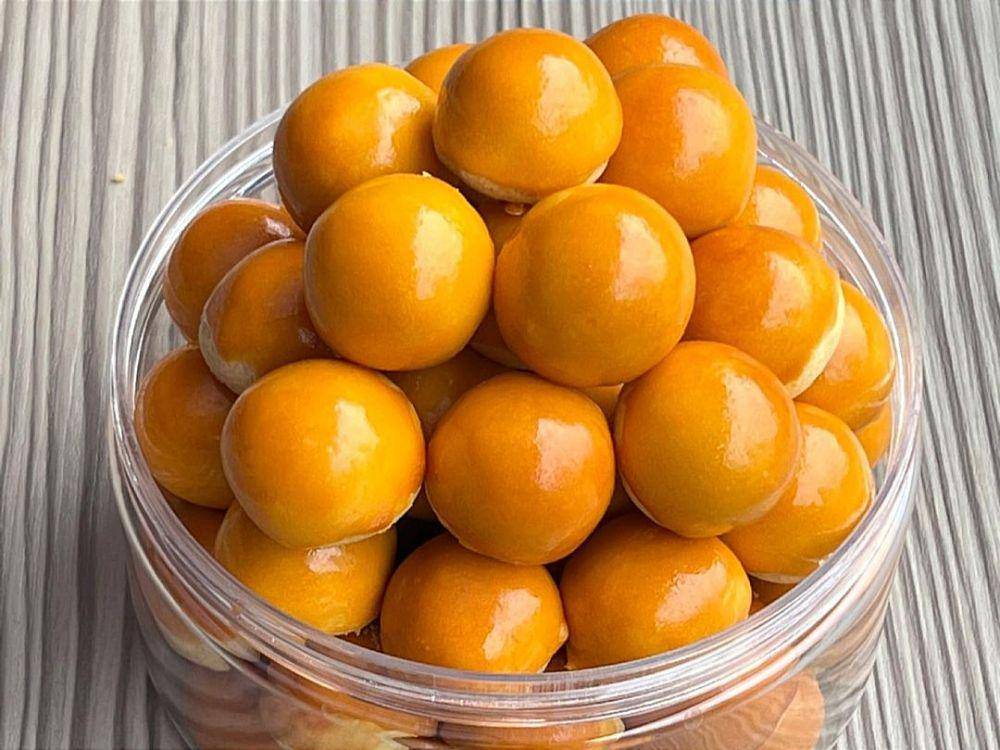 nastar dengan olesan kuning telur yang cerah (instagram.com/ayomasakayomakan)