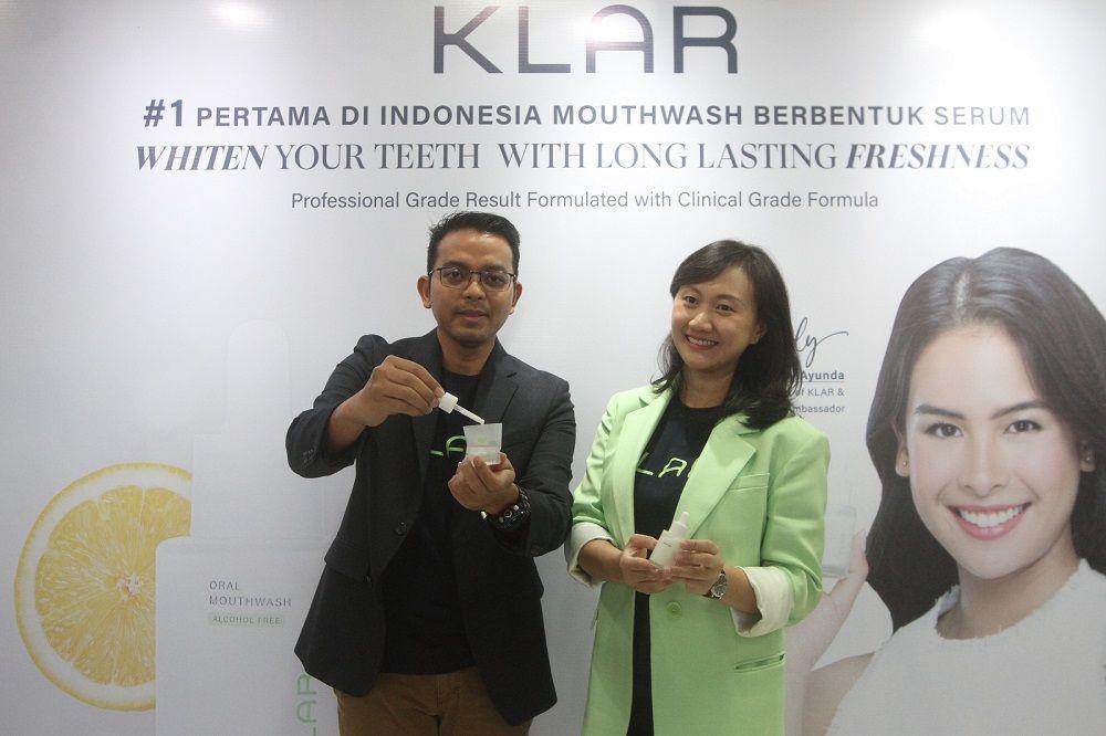 Klar Luncurkan Oral Mouthwash Berbentuk Serum
