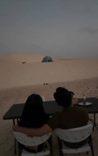 potret Belva Devara dan Sabrina Anggraini di Pulau Socotra (instagram.com/sabrinaanggraini)