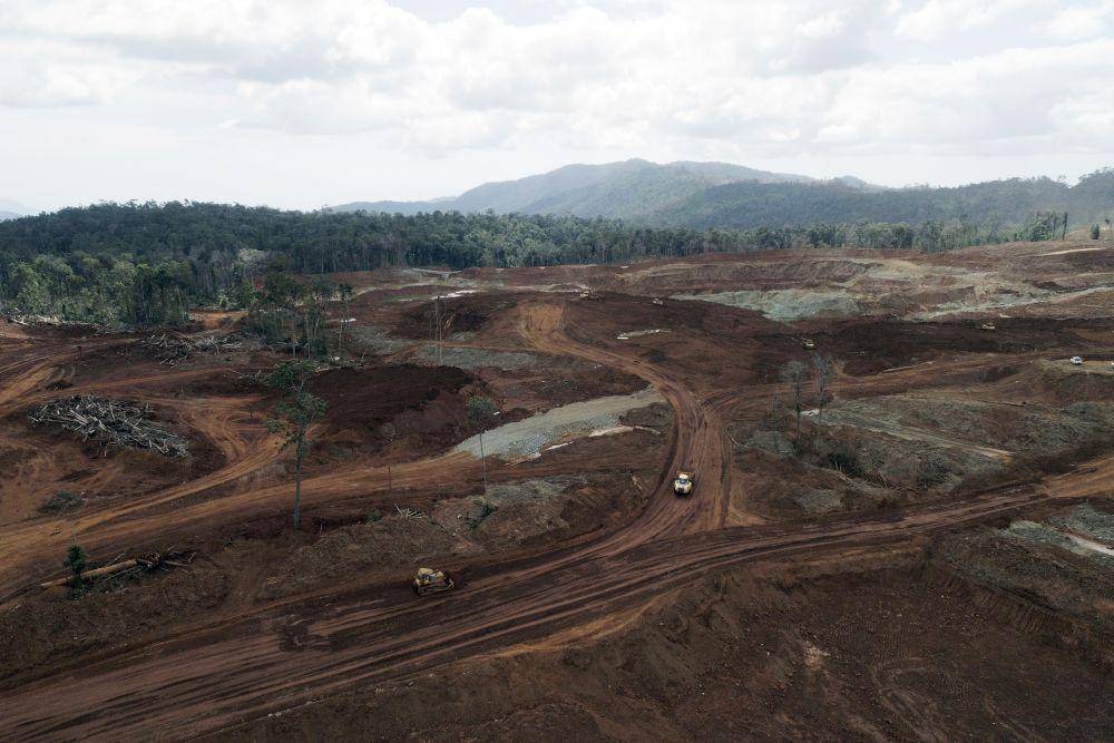 Tambang nikel milik PT Bintang Delapan Mineral. (dok. PT Bintang Delapan Mineral)