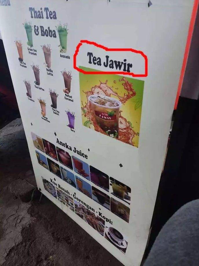 nama penjual takjil kocak (facebook.com/namanyajugapedagang)