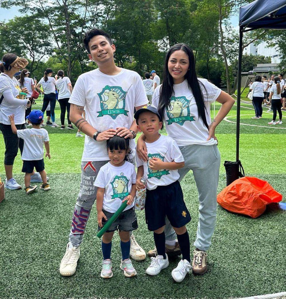 momen Rachel Vennya dan Okin di acara sang anak (instagram.com/rachelvennya)