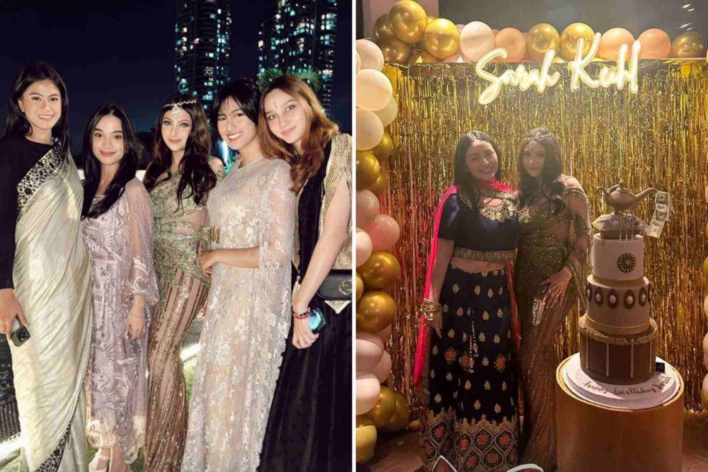 10 Potret Artis dan Selebgram yang Hadir di Pesta Ultah Sarah Keihl