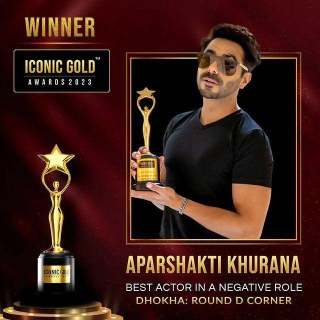 Aparshakti Khurana (instagram.com/iconicgoldaward)