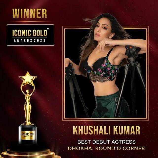 Khushali Kumar (instagram.com/iconicgoldaward)