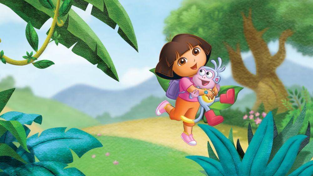 Dora dan Boots (Dok. Netflix/Dora The Explorer)