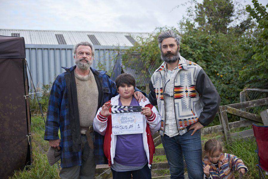 Sam Neill, Julian Dennison, dan Taika Waititi (twitter.com/TheAcademy)