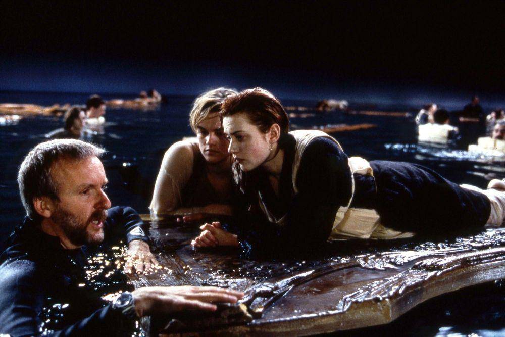 James Cameron, Leonardo DiCaprio, dan Kate Winslet (ew.com)