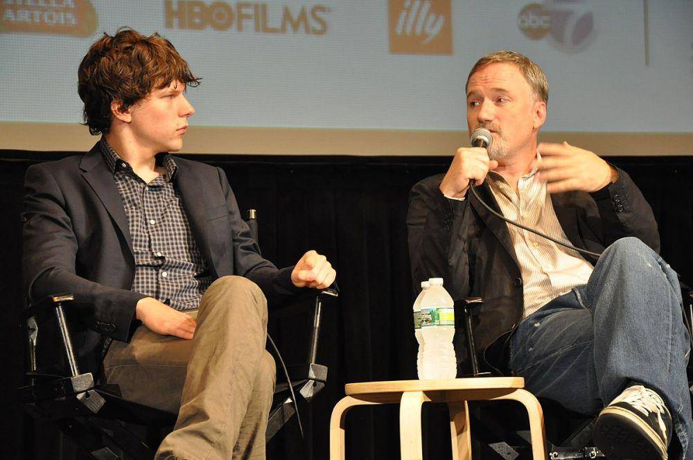Jesse Eisenberg dan David Fincher (flickr.com)