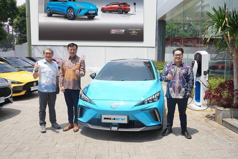 MG mempersiapkan infrastruktur kendaraan listrik di jaringan dealernya (dok. MG)