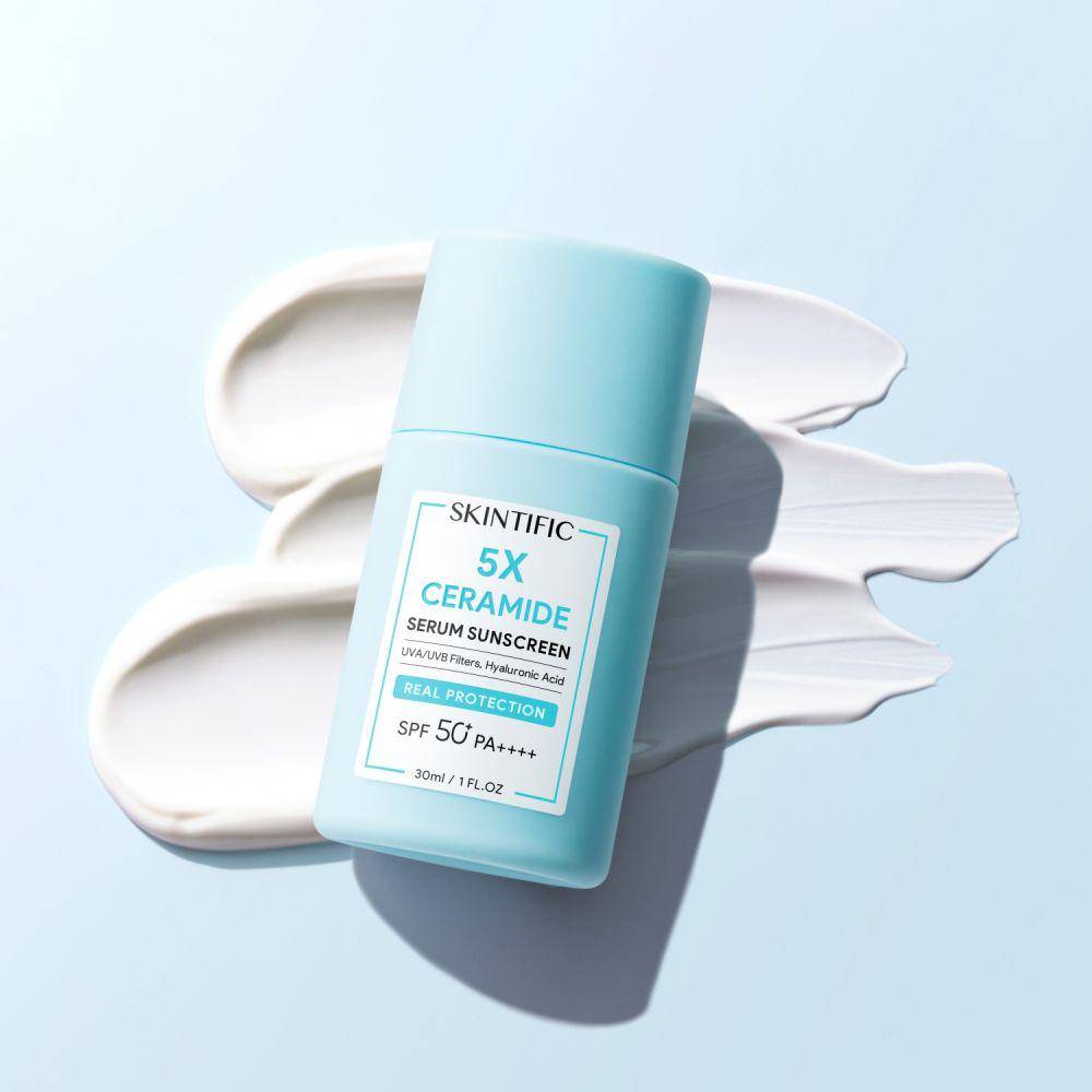 SKINTIFIC 5X Ceramide Serum Sunscreen SPF50 PA++++ (dok. SKINTIFIC)