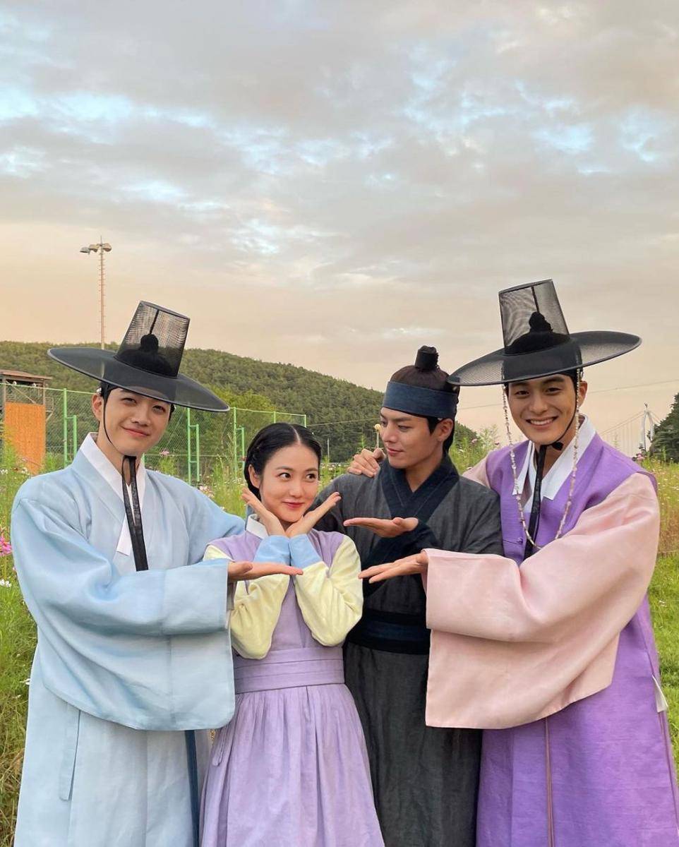 Kang Hoon, Shin Ye Eun, Ryeo Un, dan Jung Gun Joo (instagram.com/__shinyeeun)