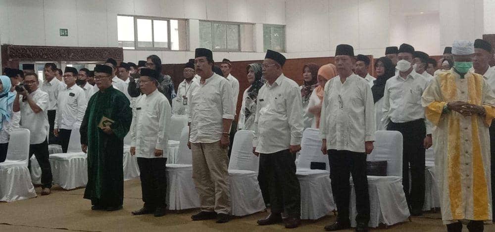 Empat pejabat eselon II Pemprov NTB yang dilantik. (IDN Times/Muhammad Nasir)