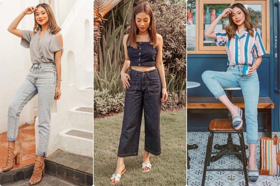 10 Mix and Match Celana Denim ala Beauty Vlogger, Claudia Novira!