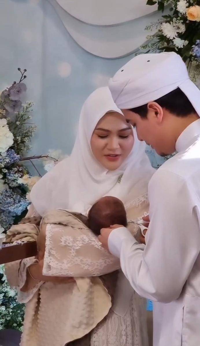potret akikah Mikail (instagram.com/tw.wedding)