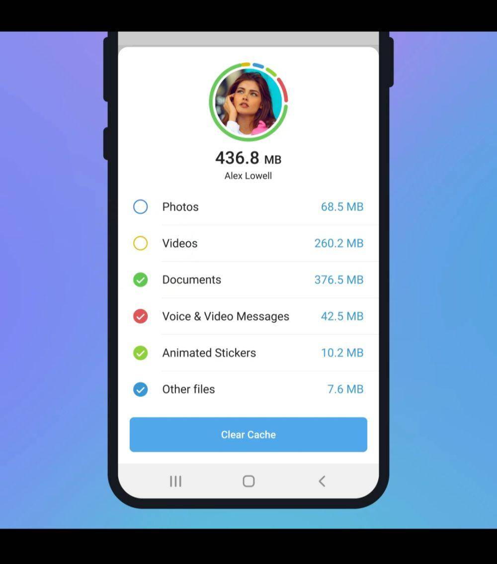Penyimpanan data (telegram.org)