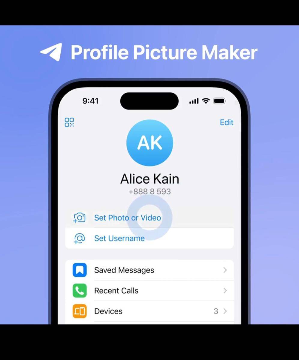 Profile Telegram (telegram.org)