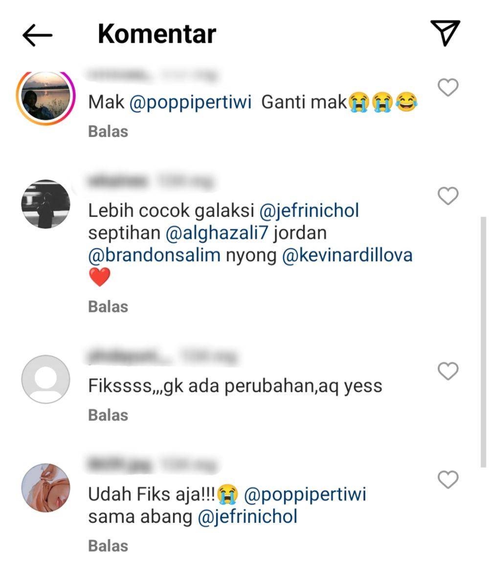 Screenshot komentar netizen (instagram.com/galaksikejoraofc)