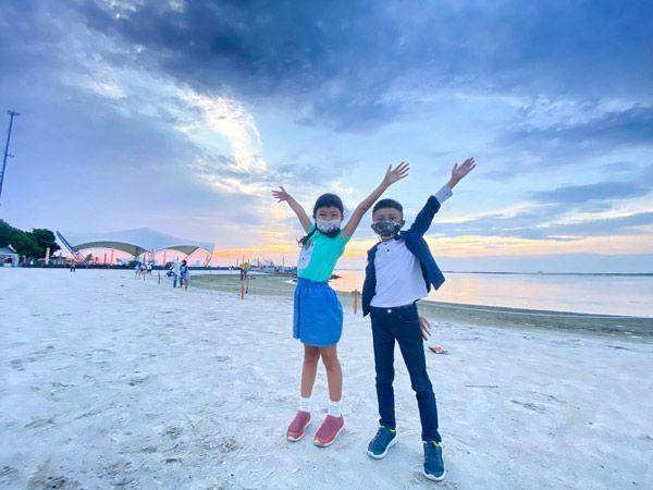 Potret Pantai Lagoon di Ancol (ancol.com)
