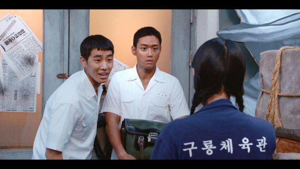 Momen bromance Choi Chul Woong dan Lee Du Hak di Oasis (dok.KBS/Oasis)