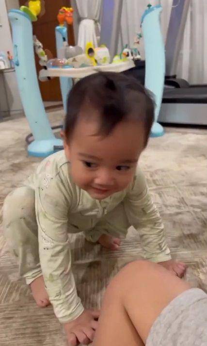 Rayyanza ikut sahur (instagram.com/videoladygigi)