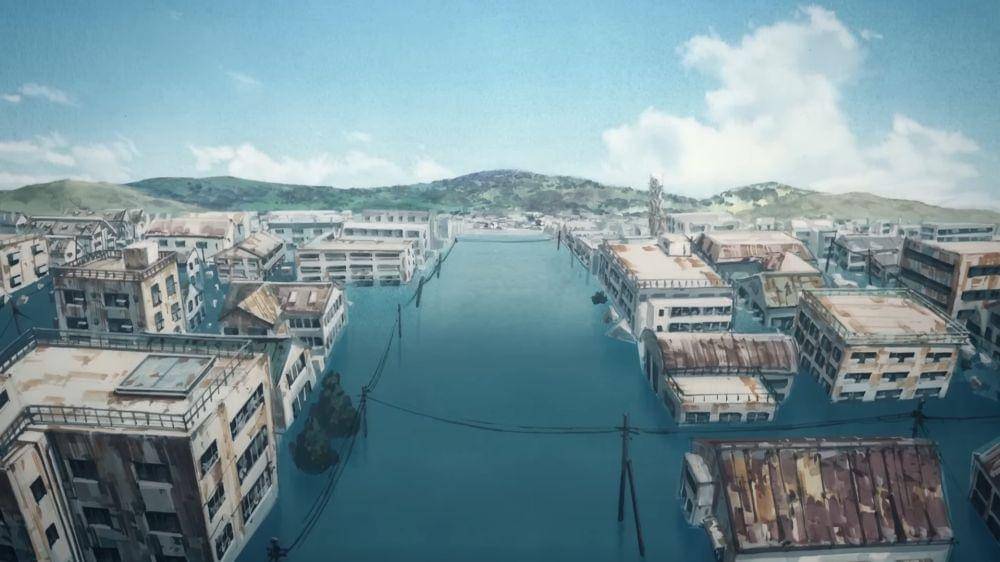 Screenshot trailer Tengoku Daimakyo. (Dok. Production IG/Tengoku Daimakyo)