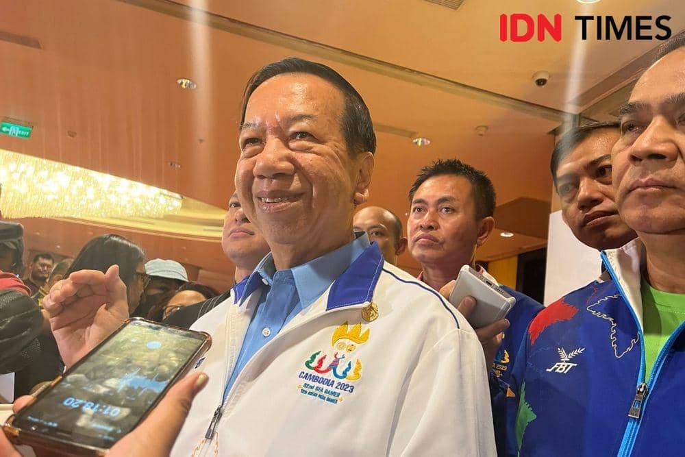 Utusan Komite Penyelenggara SEA Games Kamboja (CAMSOC), Hor Sarun (IDN Times/Margith Juita Damanik)