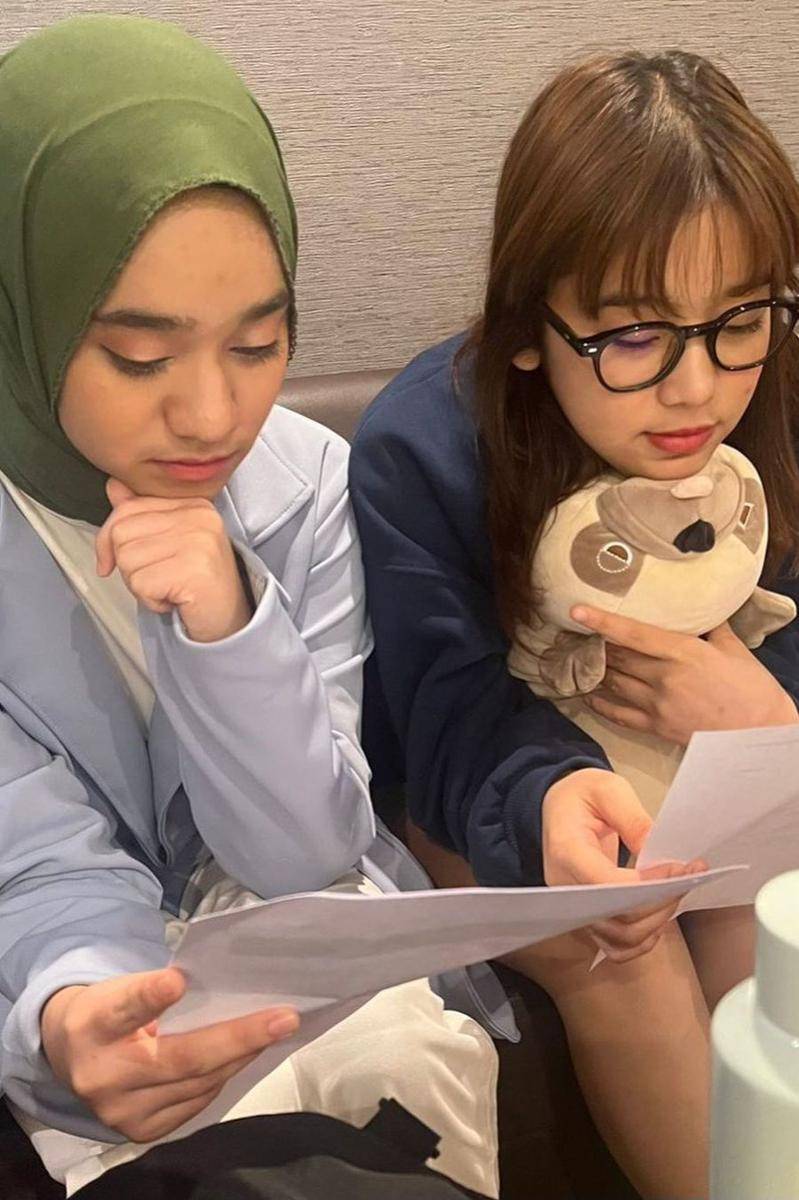 potret kedekatan Nabilah dan Anggis (instagram.com/thenablovers)