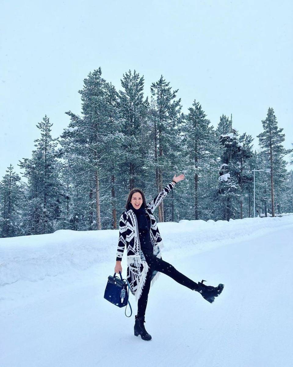 potret liburan Donna Agnesia (instagram.com/dagnesia)