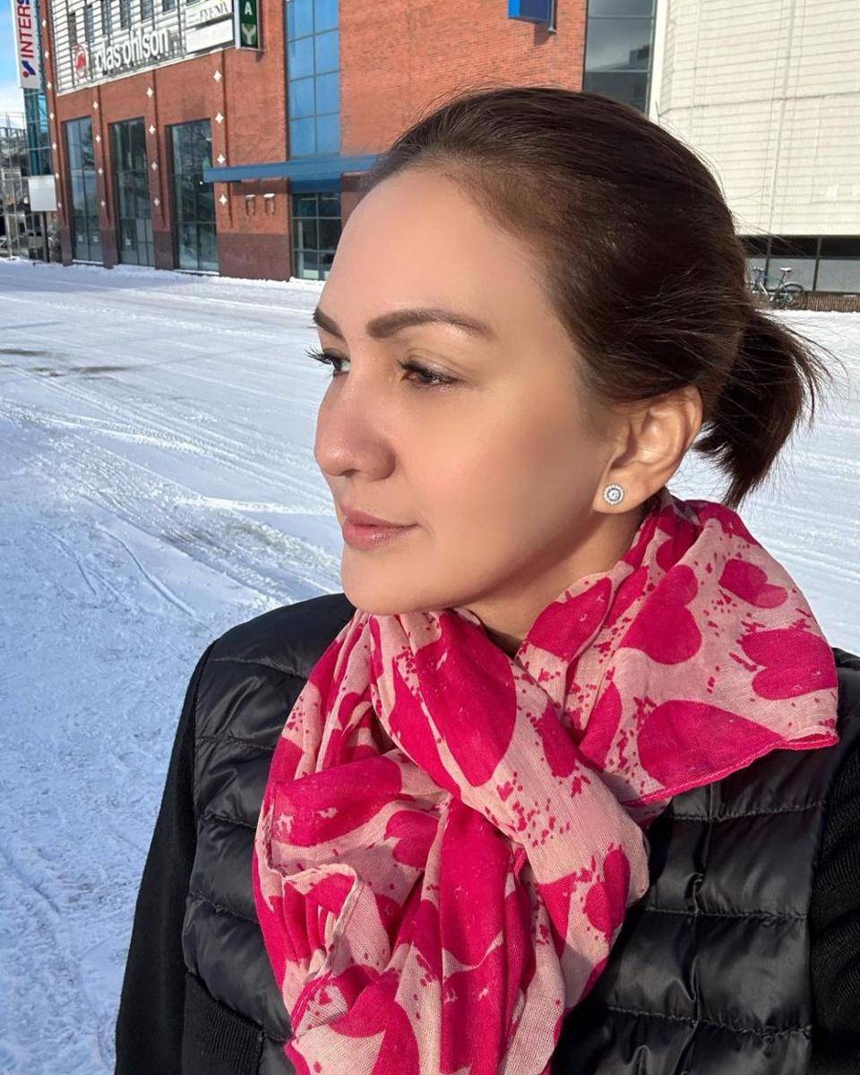 potret liburan Donna Agnesia (instagram.com/dagnesia)