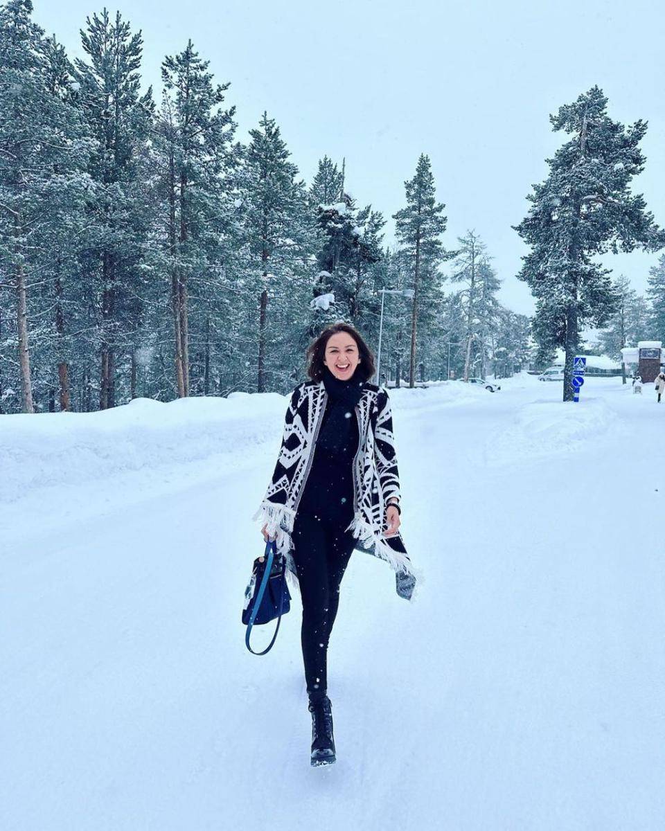 potret liburan Donna Agnesia (instagram.com/dagnesia)