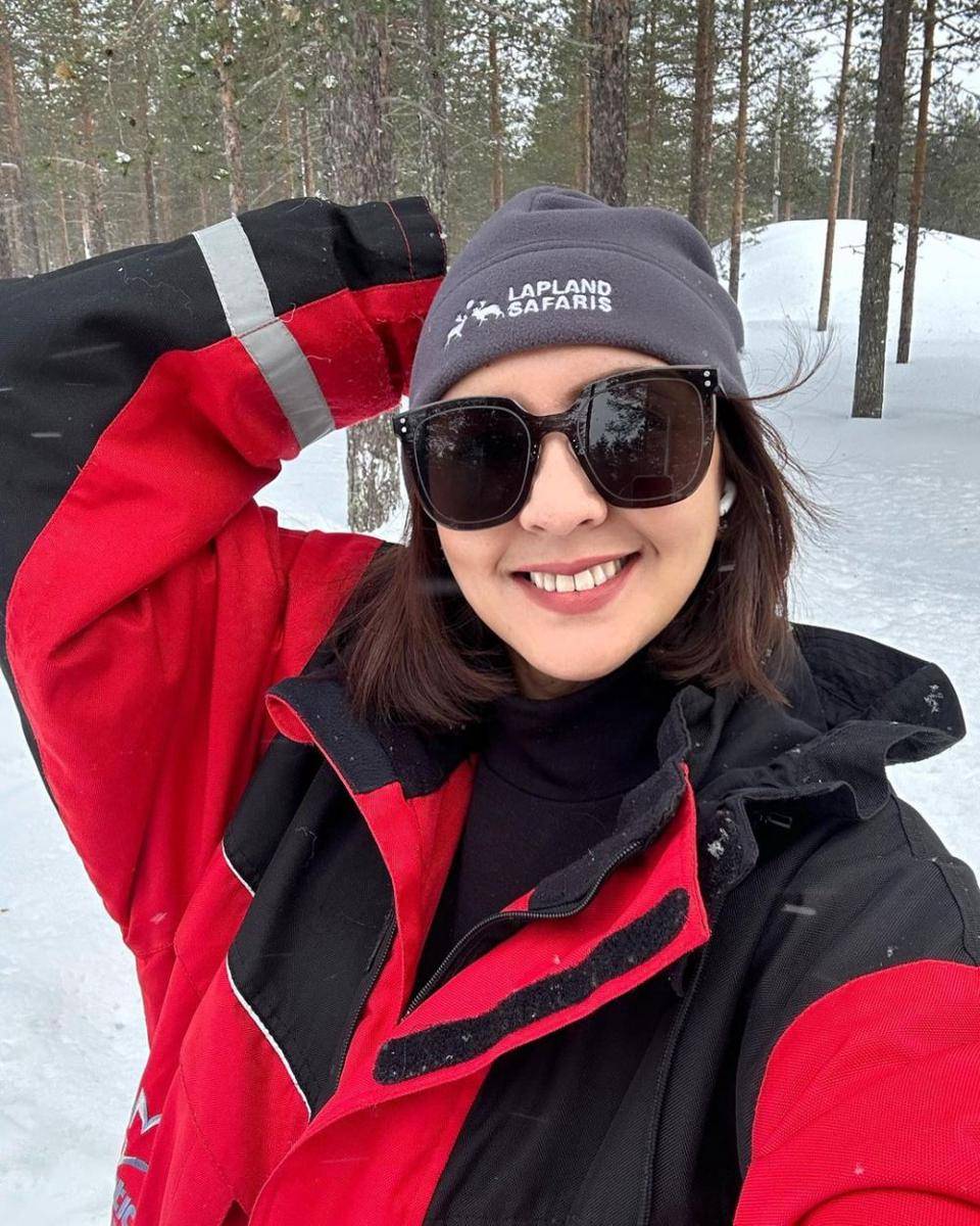 potret liburan Donna Agnesia (instagram.com/dagnesia)