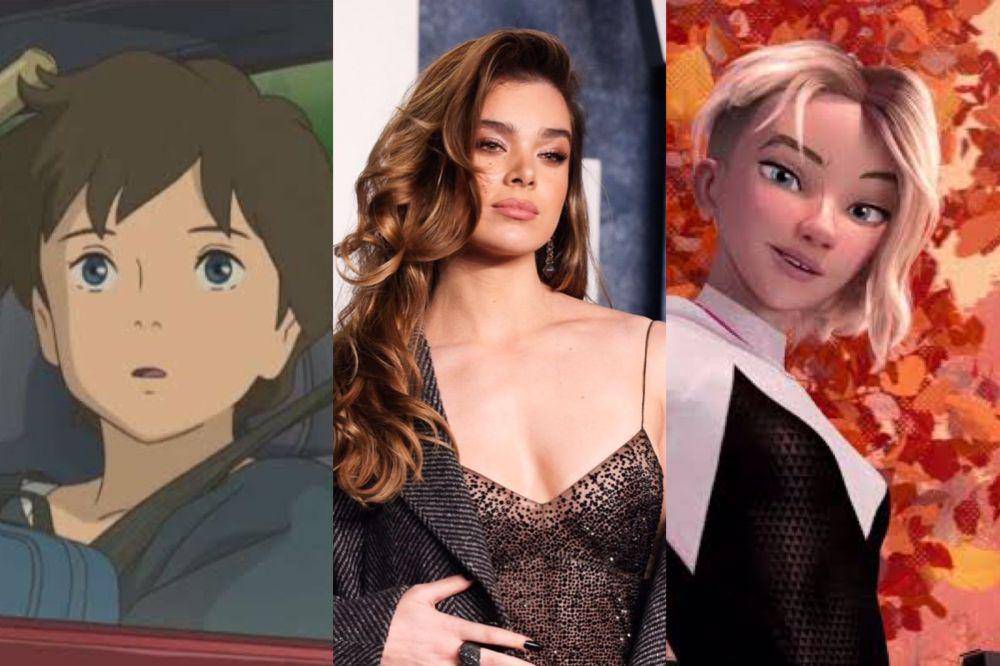 Hailee Steinfeld sebagai Anna dan Gwen Stacy (dok. Ghibli/When Marnie was There | instagram.com/haileesteinfeld | dok. Columbia Pictures/Spider-Man: Into the Spider-Verse)