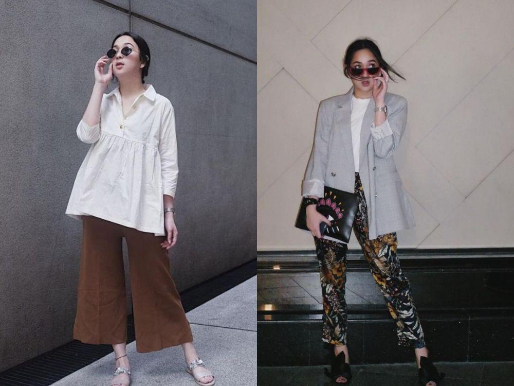 9 Inspirasi Outfit Non Hijab untuk Bukber ala Agatha Pricilla