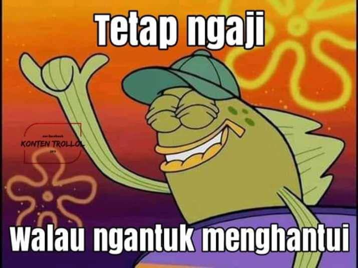 meme motivasi mengaji (facebook.com/Mas Creza)