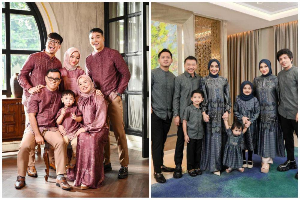 9 Outfit Keluarga Artis di Bulan Ramadan, Bisa untuk Referensi Lebaran
