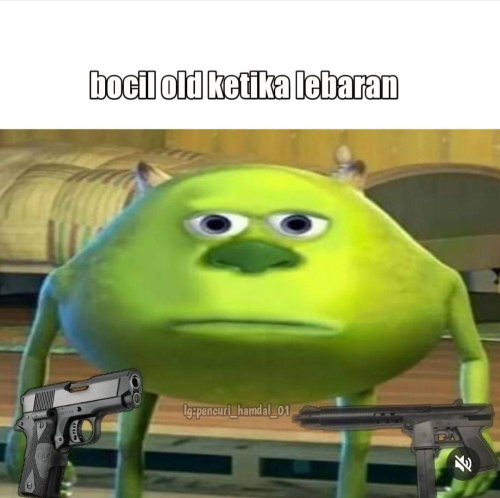 meme muka bengong (instagram.com/udin_ngememe)