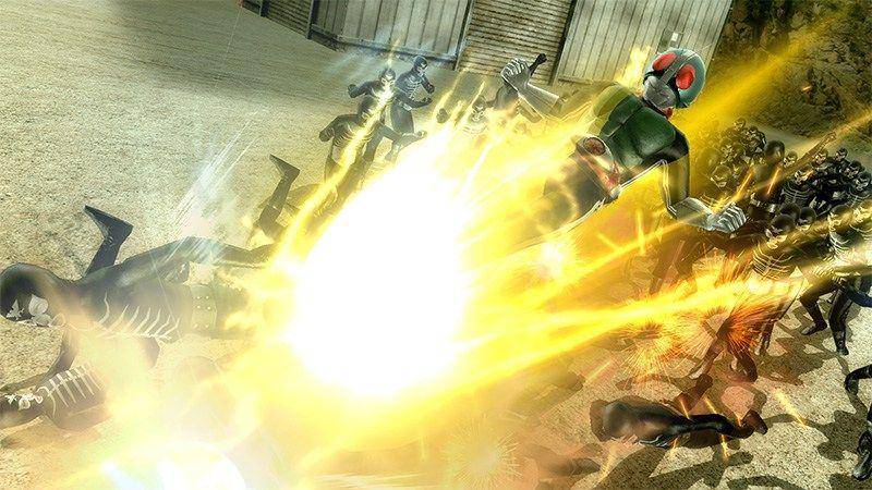 gameplay Kamen Rider: Battride War Genesis (dok. Bandai Namco Entertainment/Kamen Rider: Battride War Genesis)