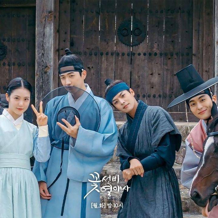 momen di balik layar drama The Secret Romantic Guesthouse (instagram.com/sbsdrama.official)