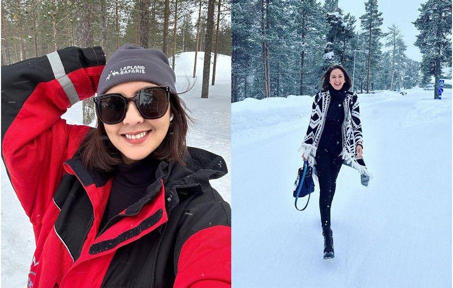 potret liburan Donna Agnesia (instagram.com/dagnesia)