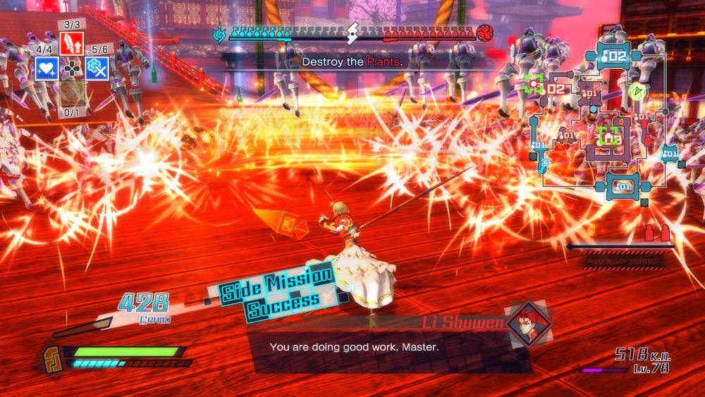 gameplay Fate/Extella (dok.  Marvelous/Fate/Extella)