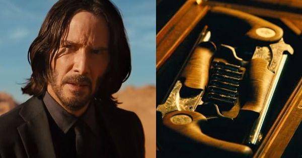 John Wick dan senjata yang berhasil merenggut nyawanya ( Dok. Lionsgate / John Wick 4 )