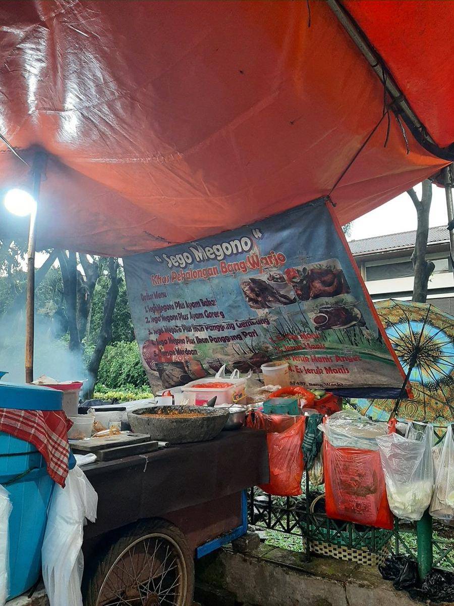 Potret Sego Menggono Bang Warjo Tebet (dok. pribadi/Amilia Risfentri)