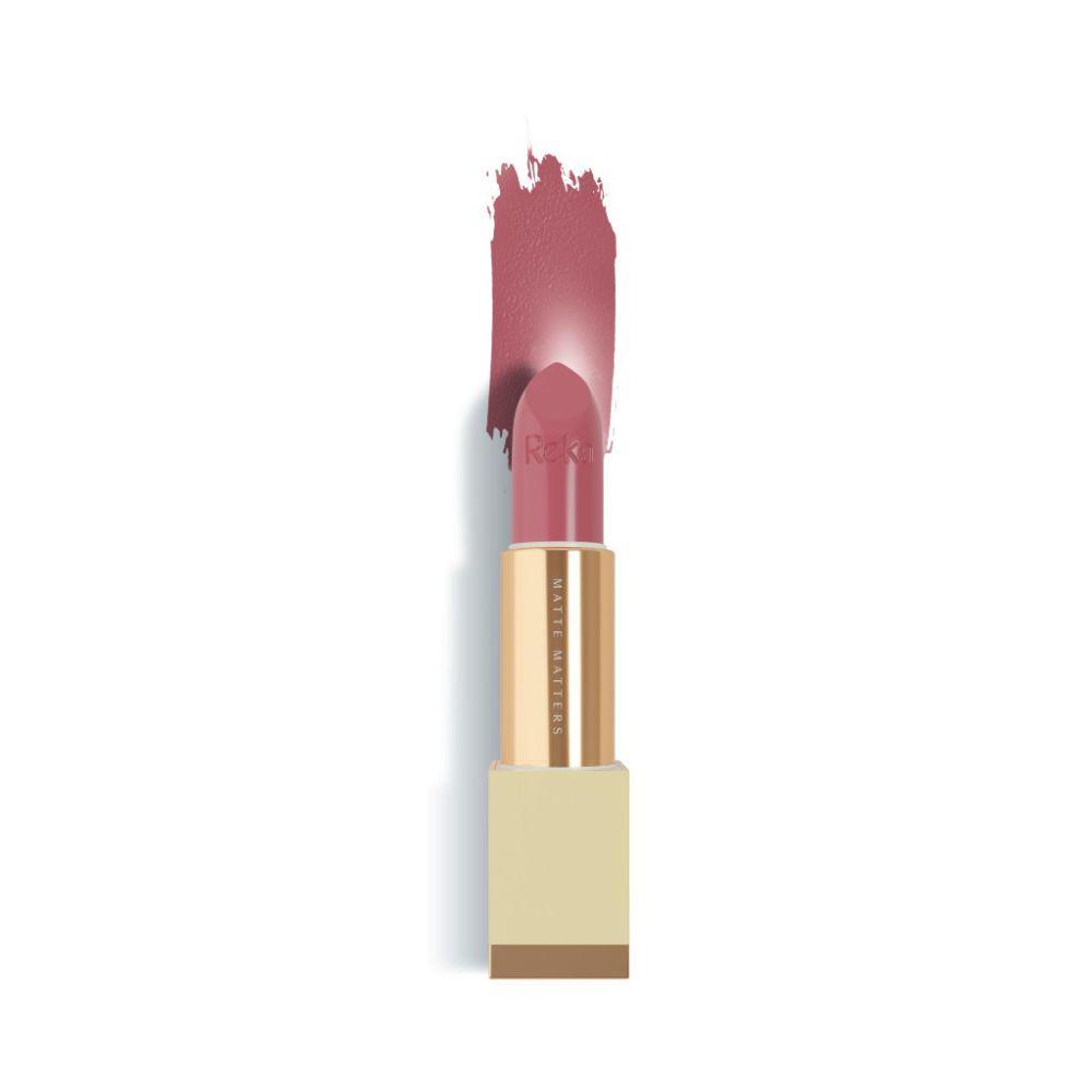 REKA Matte Matters Lipstick - Catch A Kiss (shopee.co.id/rekacosmeticsofficial)